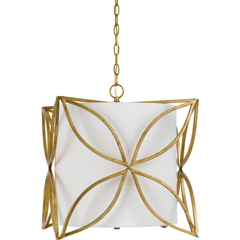 Belton 3 Light 17 inch French Gold Chandelier Ceiling Light