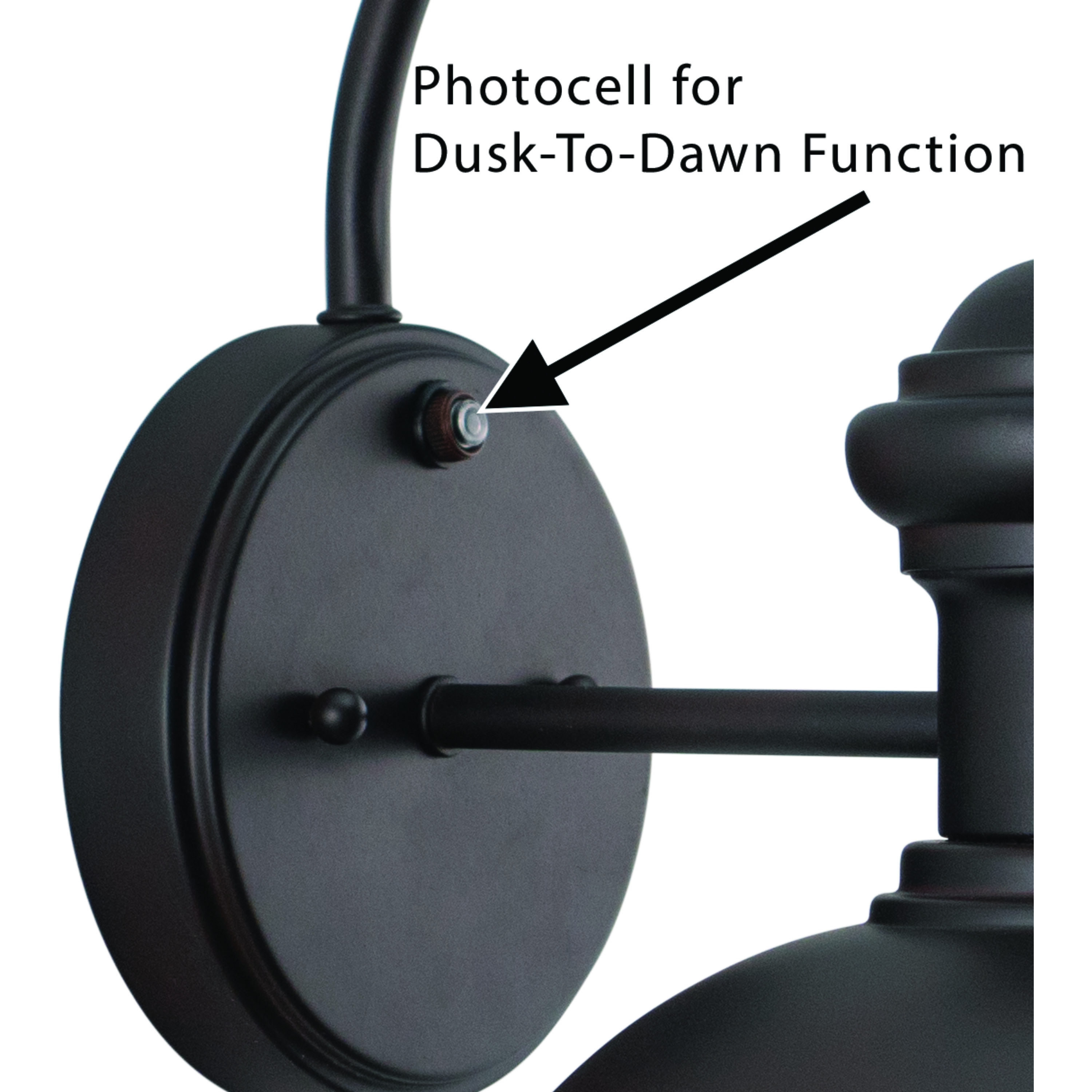 Franklin LED 12.75 inch Oil Burnished Bronze and Light Gold Outdoor Wall