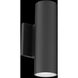 Cylinder 2 Light 6.00 inch Outdoor Wall Light