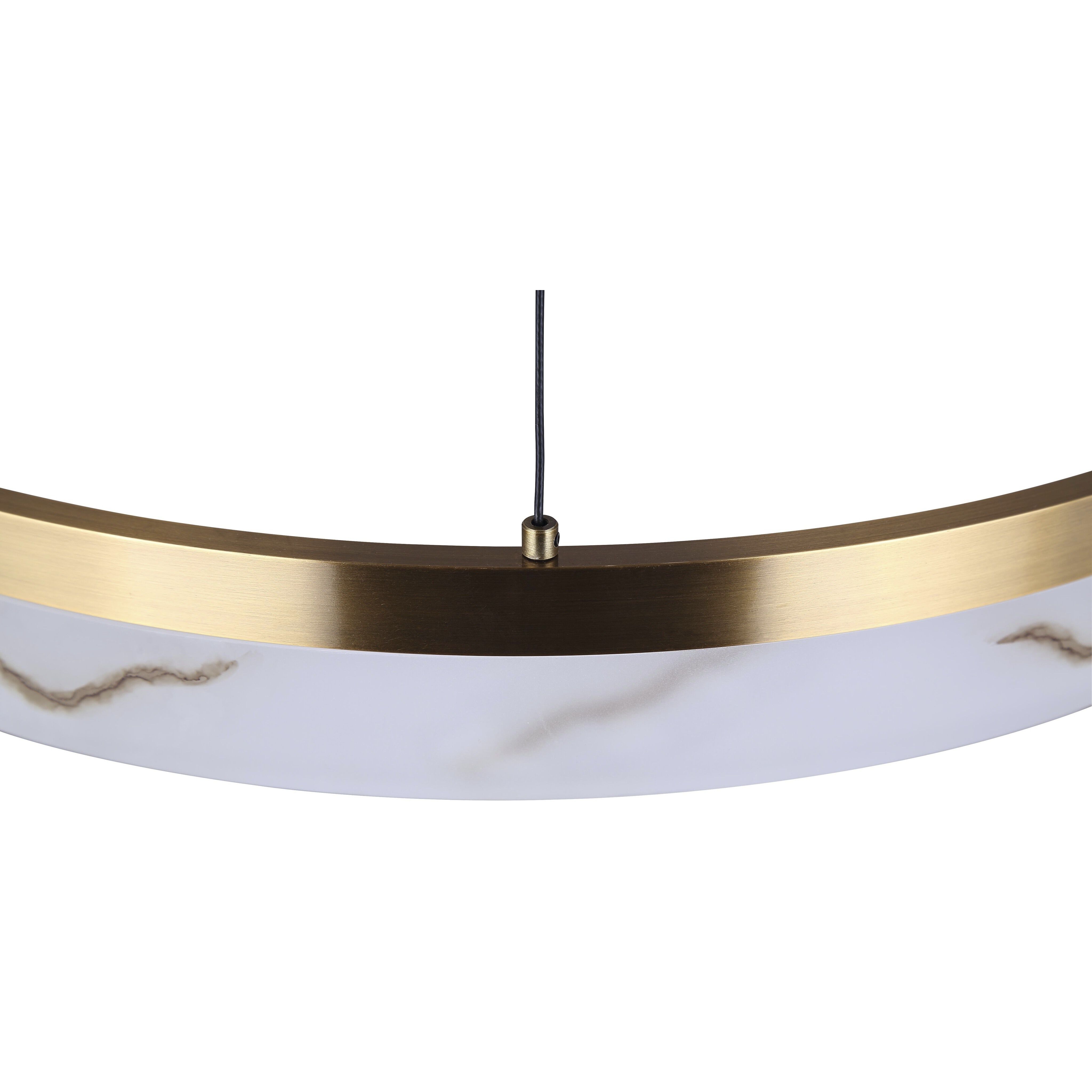 Elynn LED 23.5 inch Gold Chandelier Ceiling Light