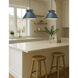 Radiance Collection - Trapezoid LED 14 inch Midnight Sky Pendant Ceiling Light, Form+Finish+Function