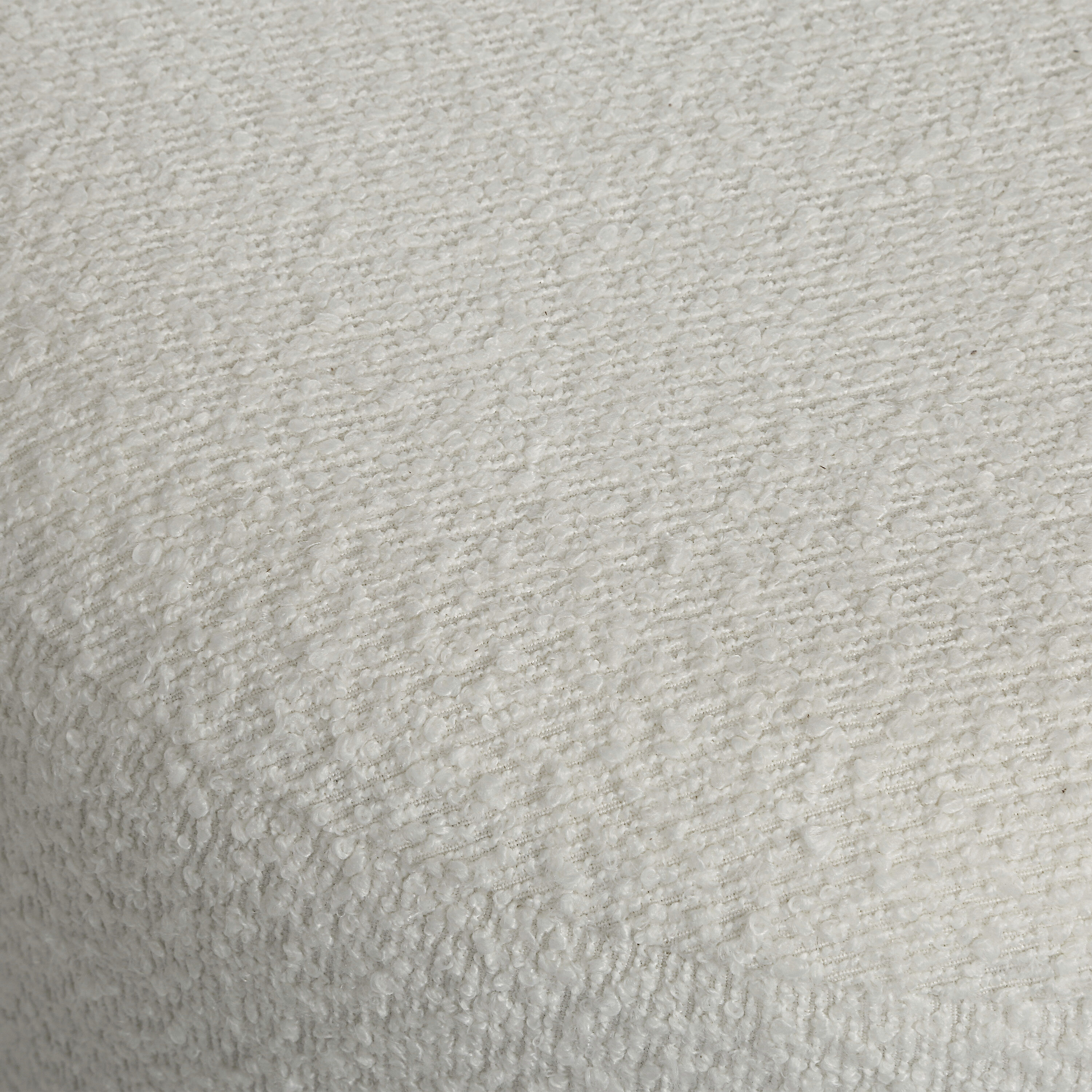 Chaves 18 inch Ivory and Dark Walnut Ottoman