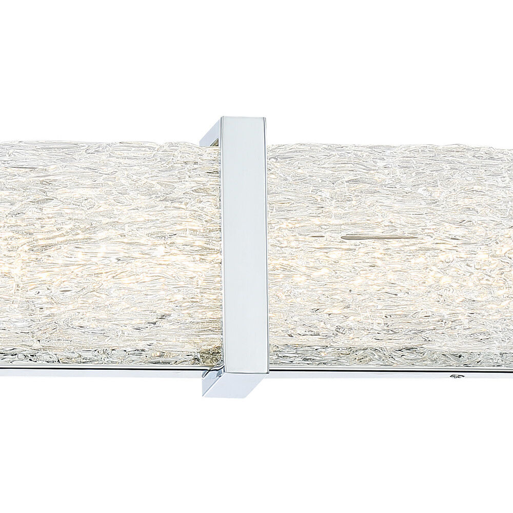 Forest Ice II LED 24 inch Chrome Bath Light Wall Light