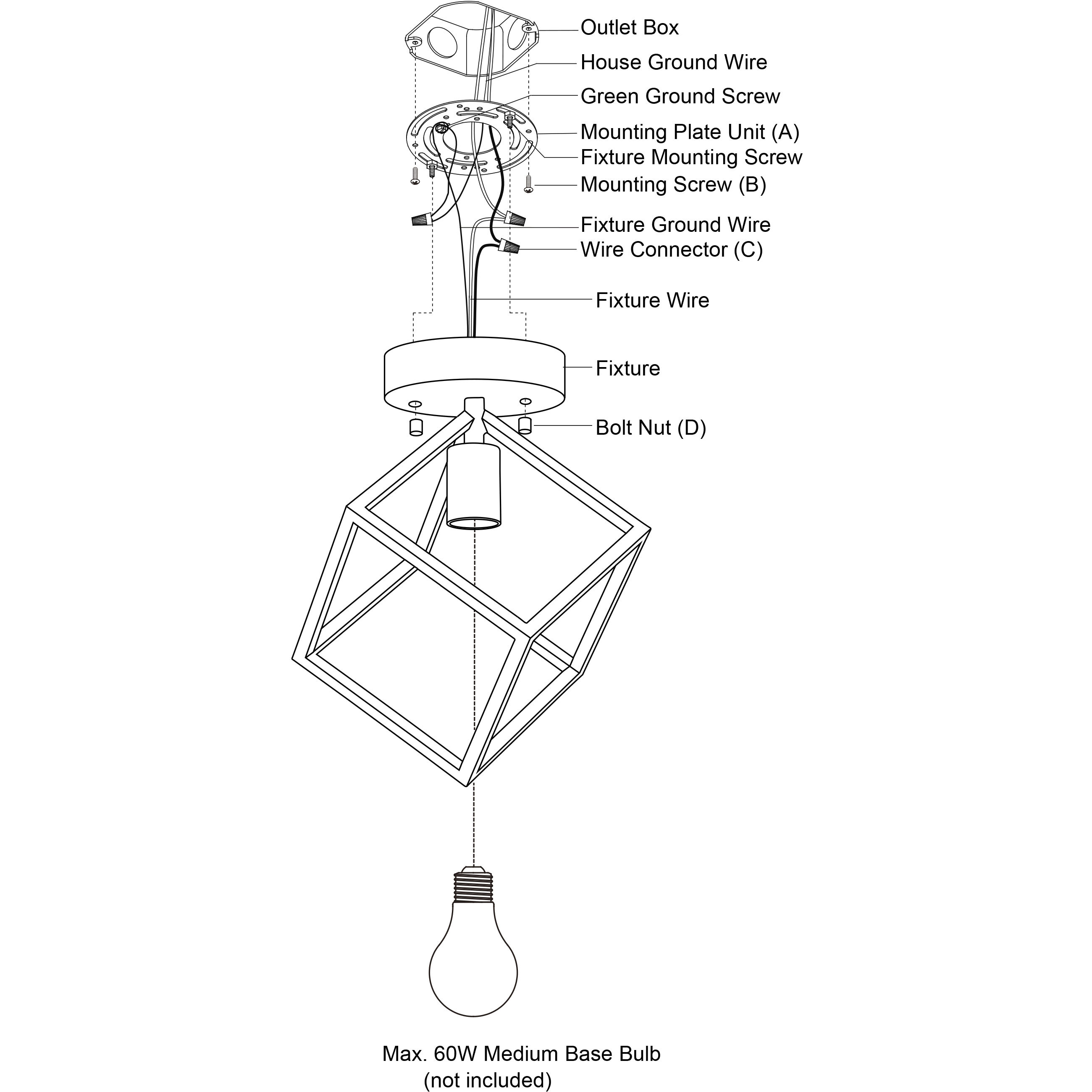 Deering LED 10.25 inch Matte Black and Satin Brass Flush Mount Ceiling Light