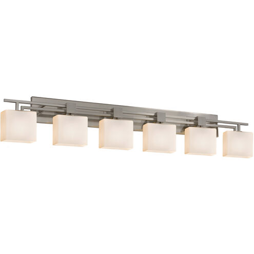 Fusion 6 Light 56.50 inch Bathroom Vanity Light