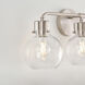Sean Lavin Clara 3 Light 24 inch Satin Nickel Vanity Light Wall Light