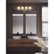 Sydney LED 28 inch Light Antique Brass Vanity Light Wall Light