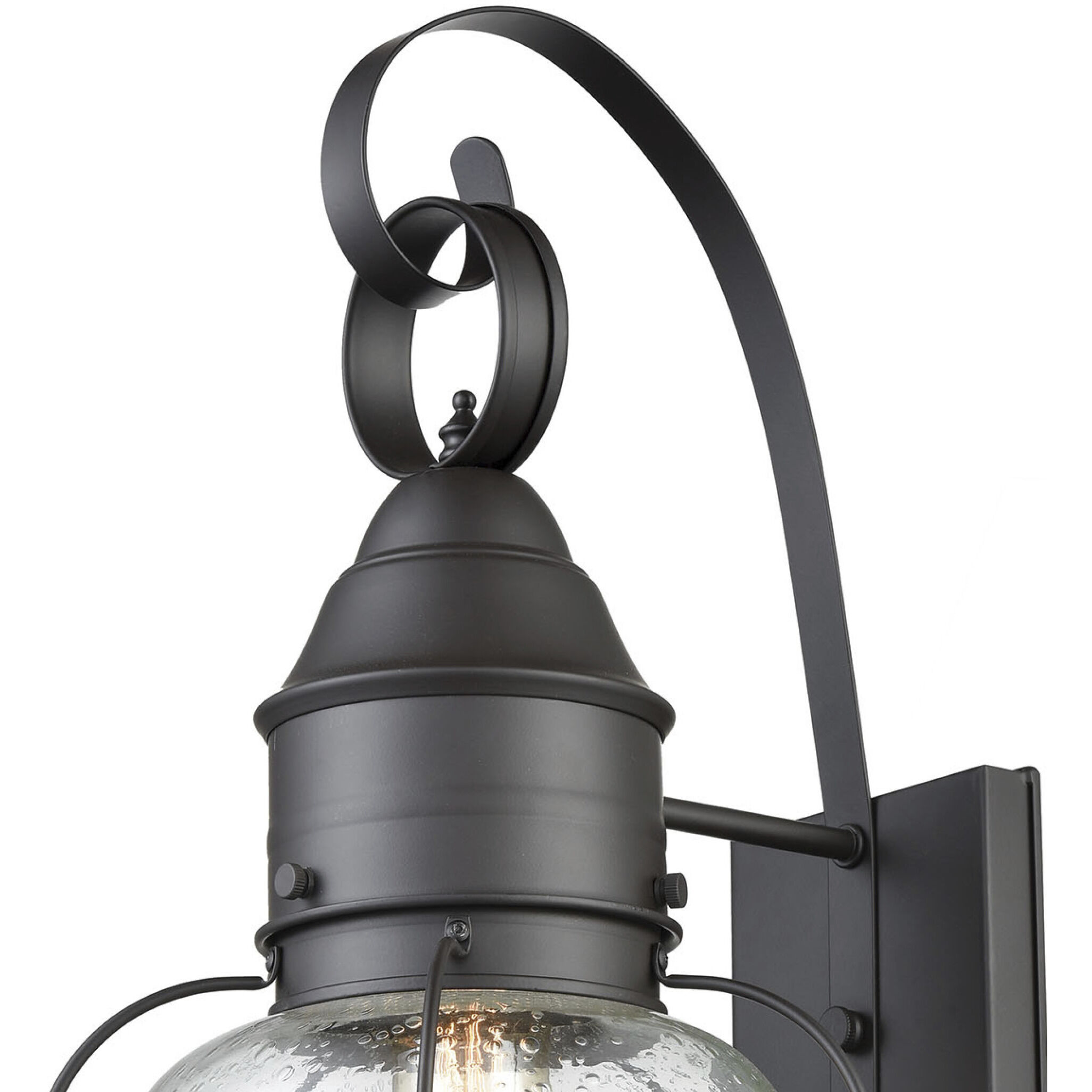 Onion 1 Light 18 inch Oil Rubbed Bronze Outdoor Sconce