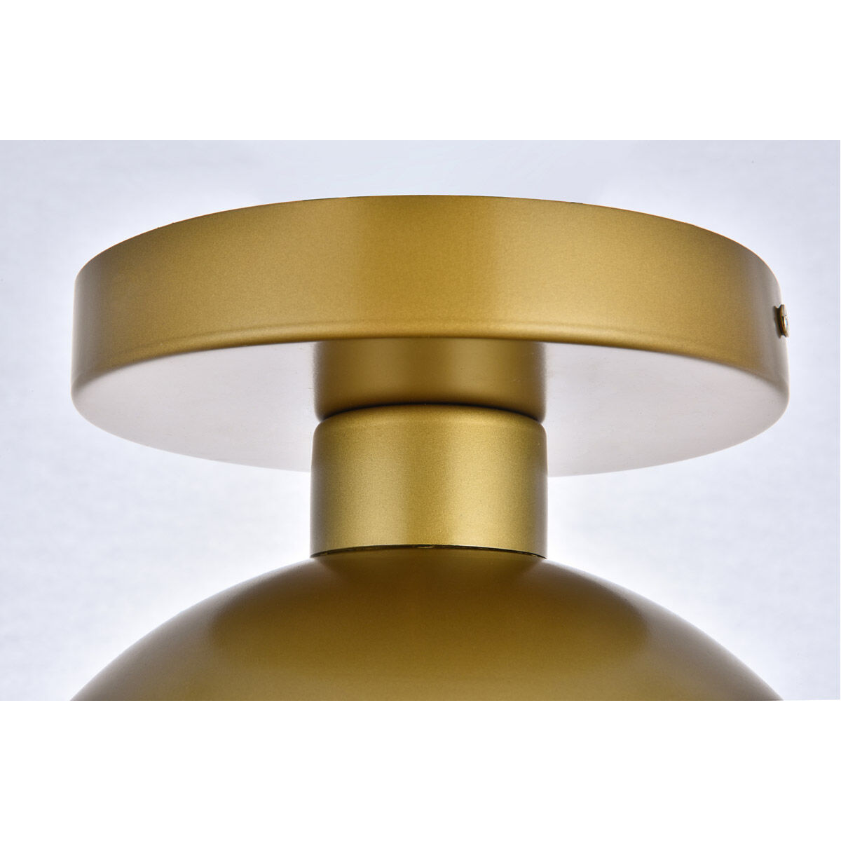 Oyster Bay 1 Light 8 inch Brass Flush Mount Ceiling Light