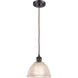 Ballston Arietta 1 Light 8 inch Oil Rubbed Bronze Mini Pendant Ceiling Light, Ballston