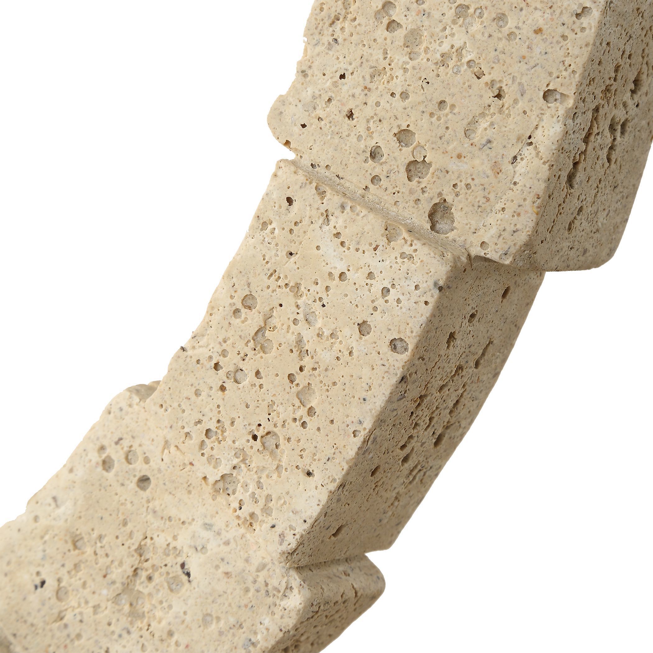 Ivory Fusion 22.75 X 16.5 inch Ring Sculptures, Set of 2