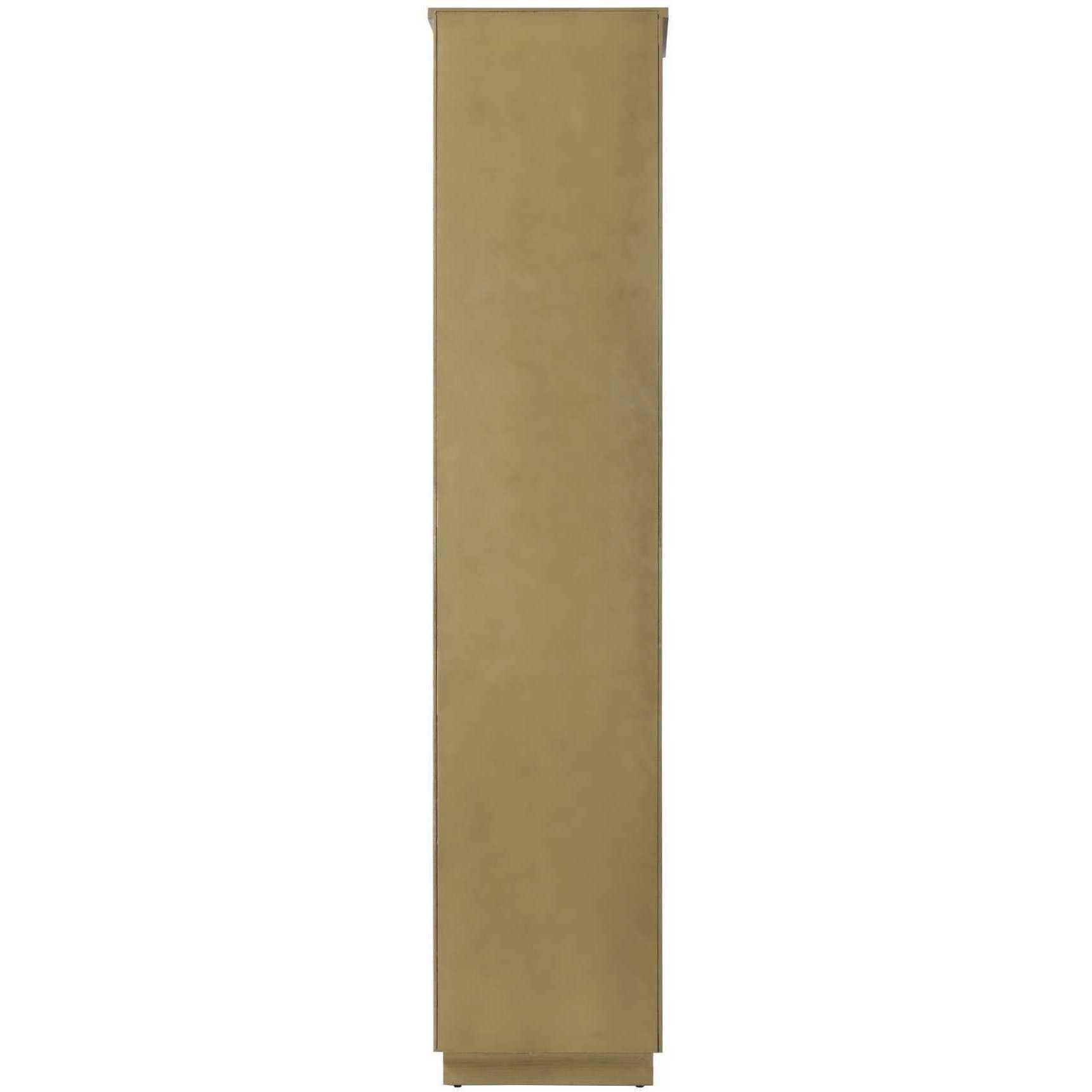 Chase Linen Oak Bathroom Storage Cabinet