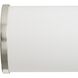 Phase 6.2 LED 24 inch Brushed Nickel Linear Vanity Light Wall Light