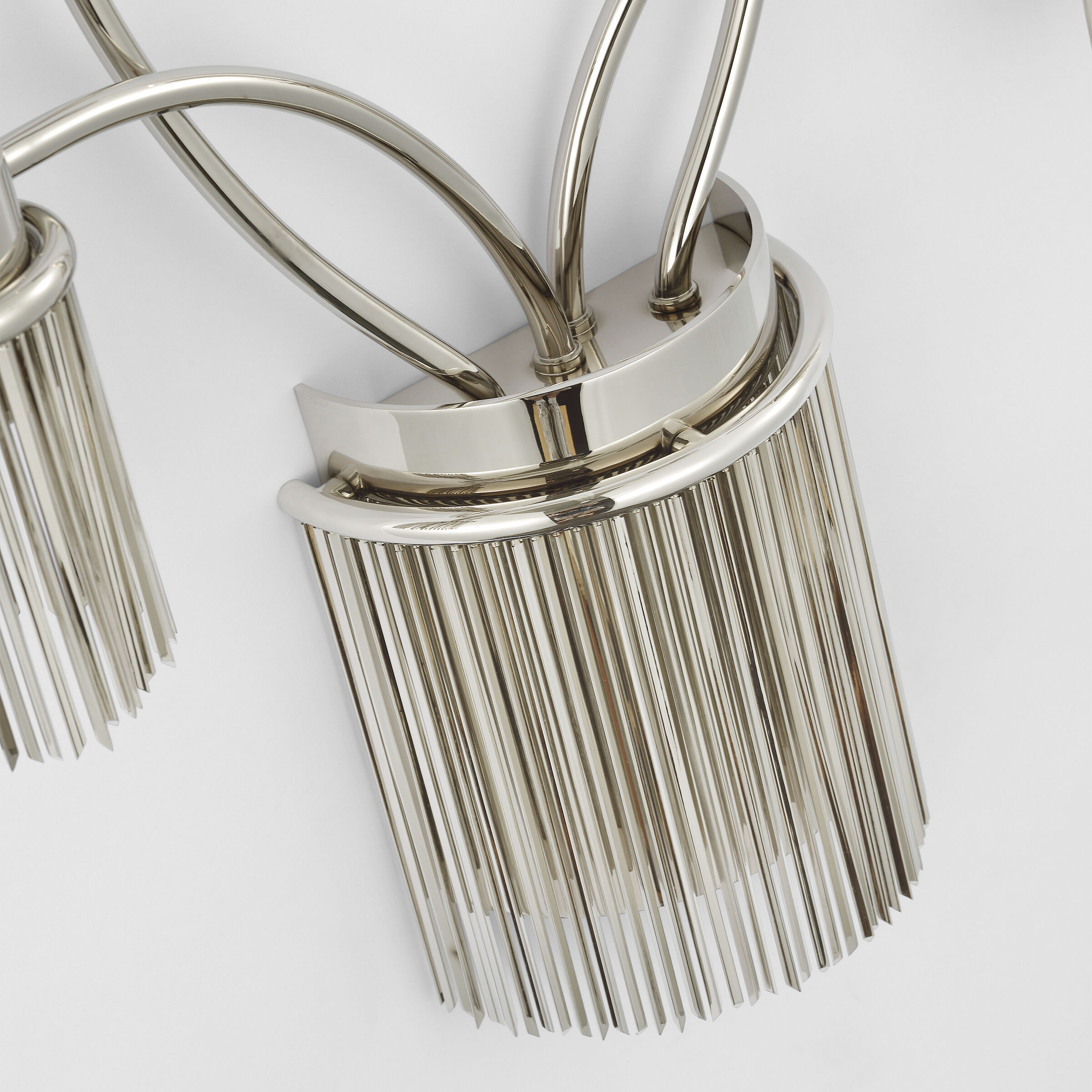 Fisher Weisman Sutton LED 16.75 inch Polished Nickel Sconce Wall Light