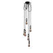 Hooked 6.0 LED 5.91 inch Steel Pendant Ceiling Light, Nude