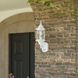 Rogers Park Textured White Outdoor Motion Sensor