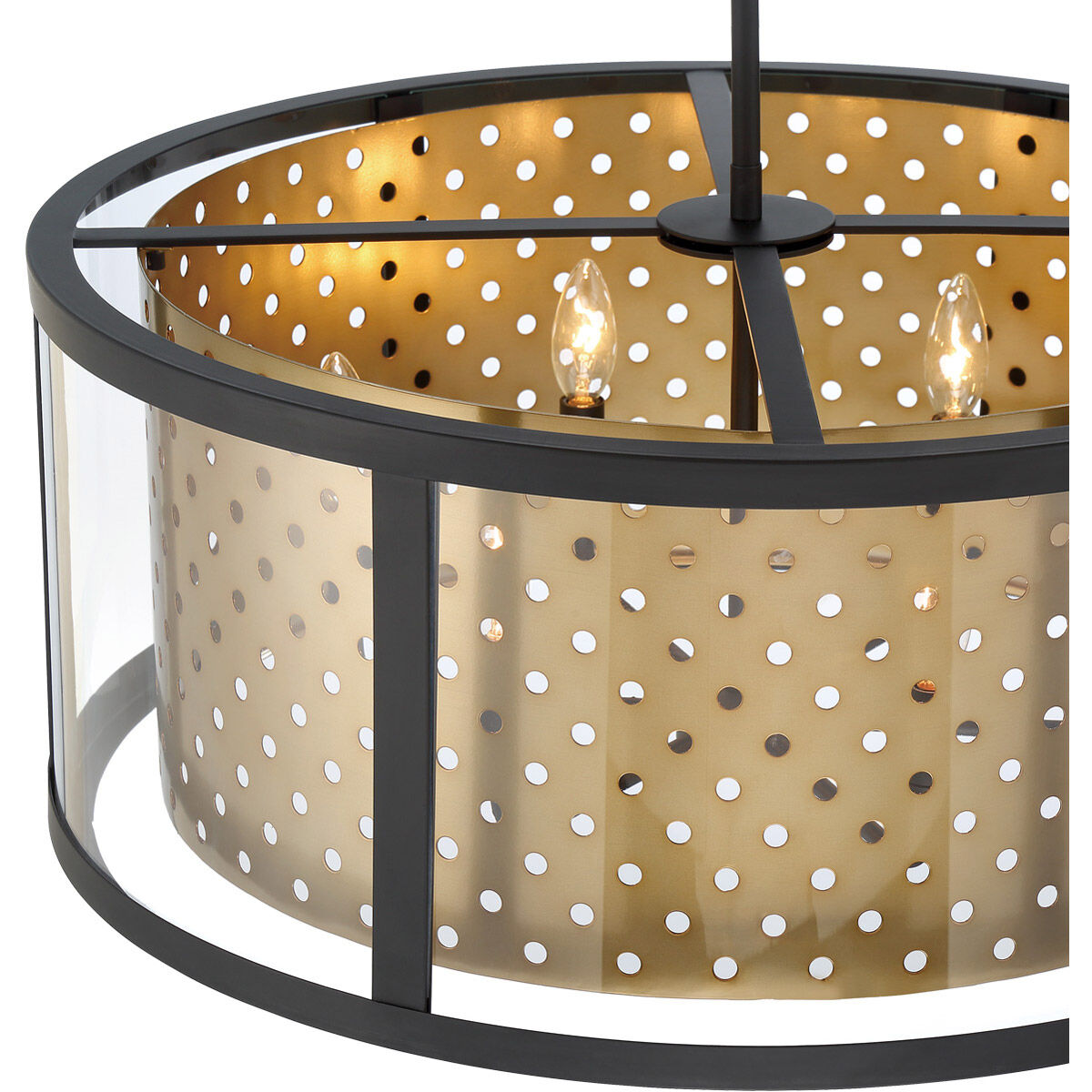 Grado 6 Light 25 inch Gold Pendant Ceiling Light