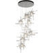 Tura LED 30 inch Soft Gold Pendant Ceiling Light, Round