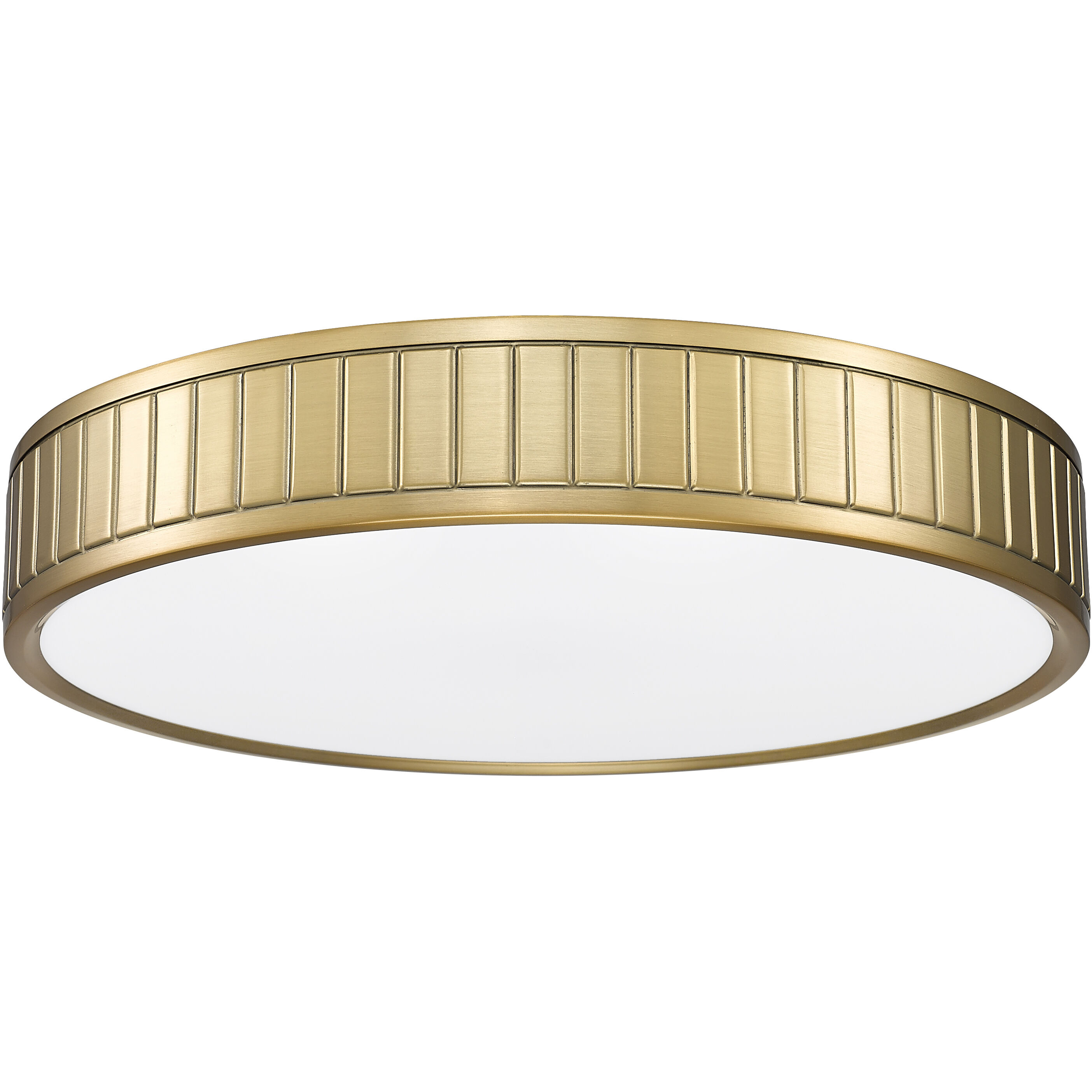 Madison LED 16.5 inch Modern Gold Flush Mount Ceiling Light