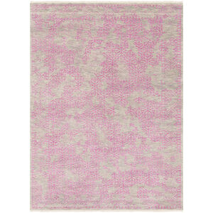 Transcendent 138 X 102 inch Purple and Gray Area Rug, Wool