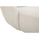Amelia White Modular Sectional, Double Chaise