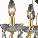 St. Francis 4 Light 17 inch Gold Dining Chandelier Ceiling Light in Royal Cut