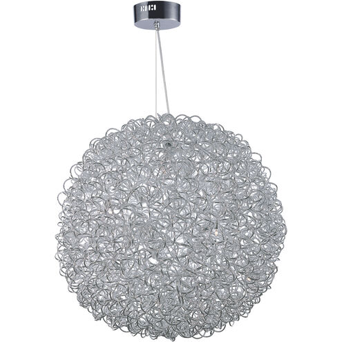 Dazed LED 31.5 inch Polished Chrome Single Pendant Ceiling Light