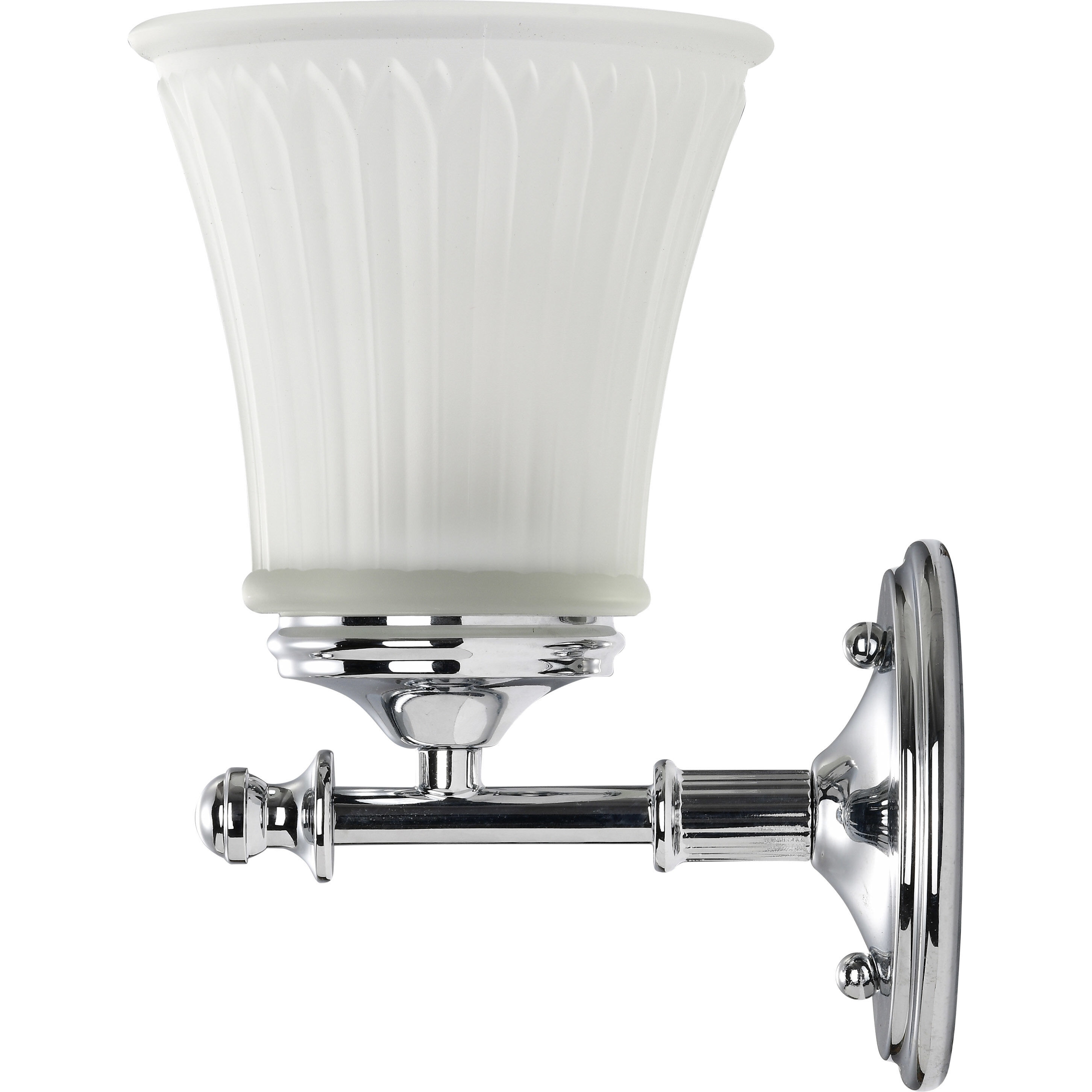 Teller 1 Light 9 inch Polished Chrome Vanity Light Wall Light