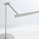 Tilla 23.25 inch 10.00 watt Silver Table Lamp Portable Light