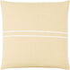Ranchi 18 X 18 inch Butter/Champagne Accent Pillow