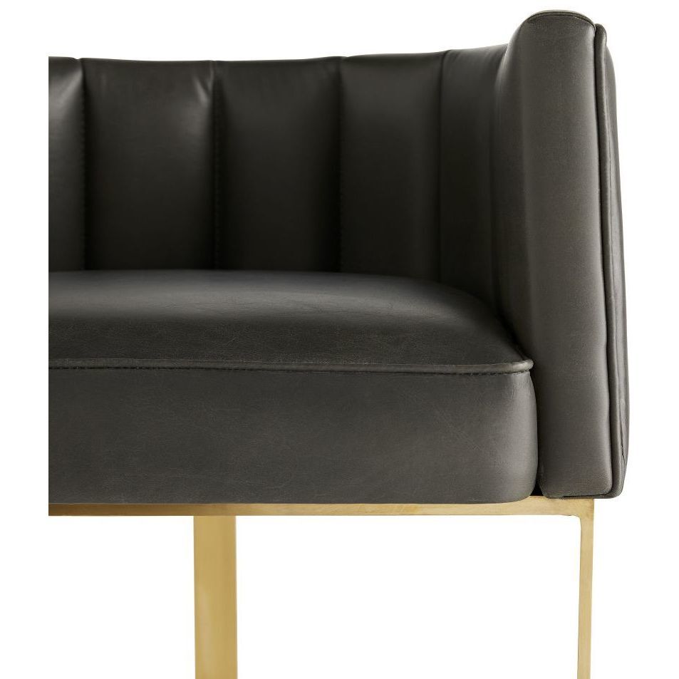 Tatum 28 inch Dim Gray Counter Stool