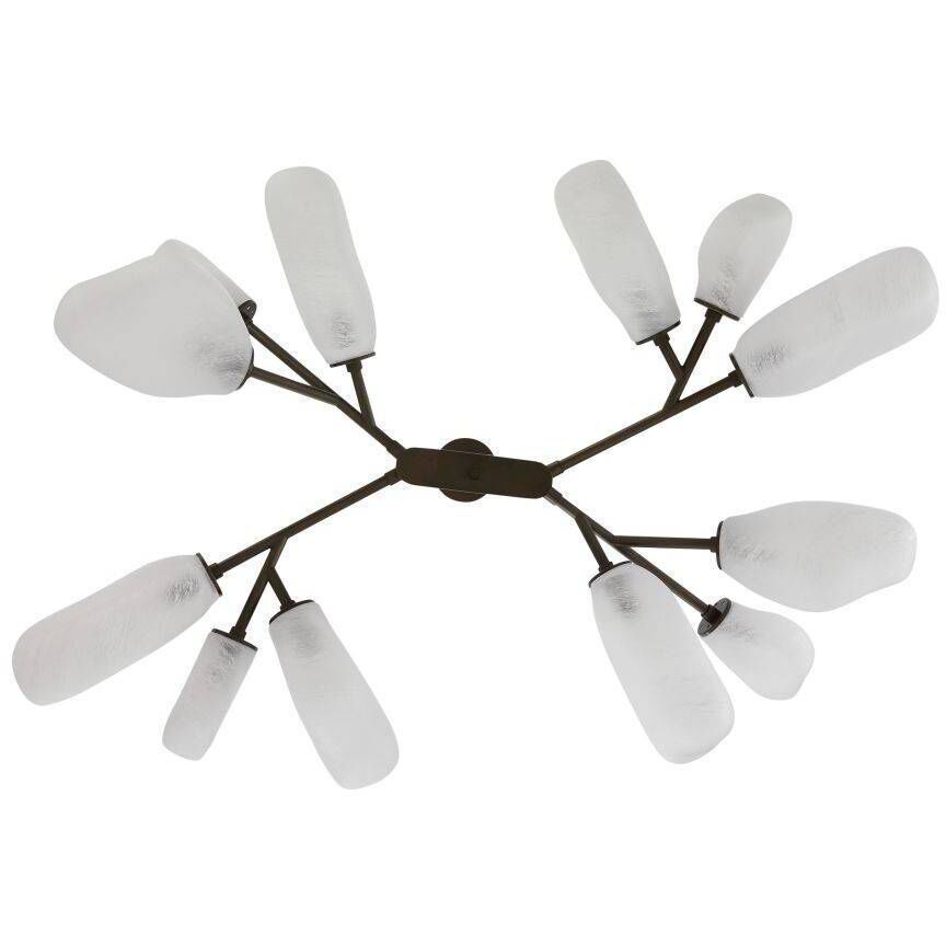 Grozny 12 Light 44 inch English Bronze Chandelier Ceiling Light