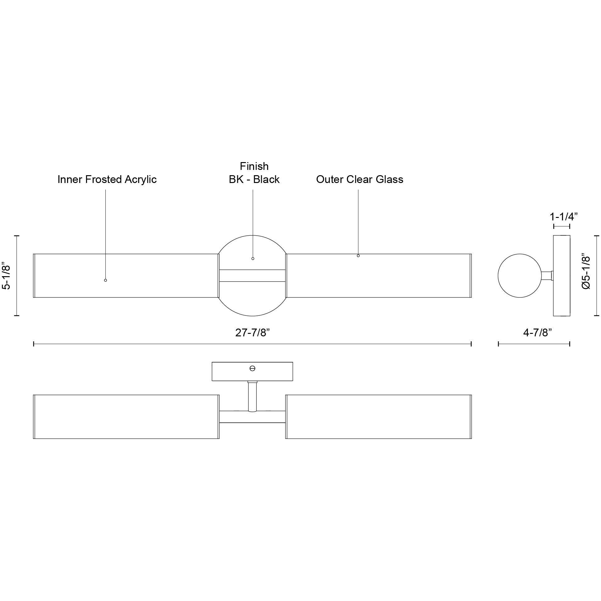 Braga Bath Vanity Light Wall Light