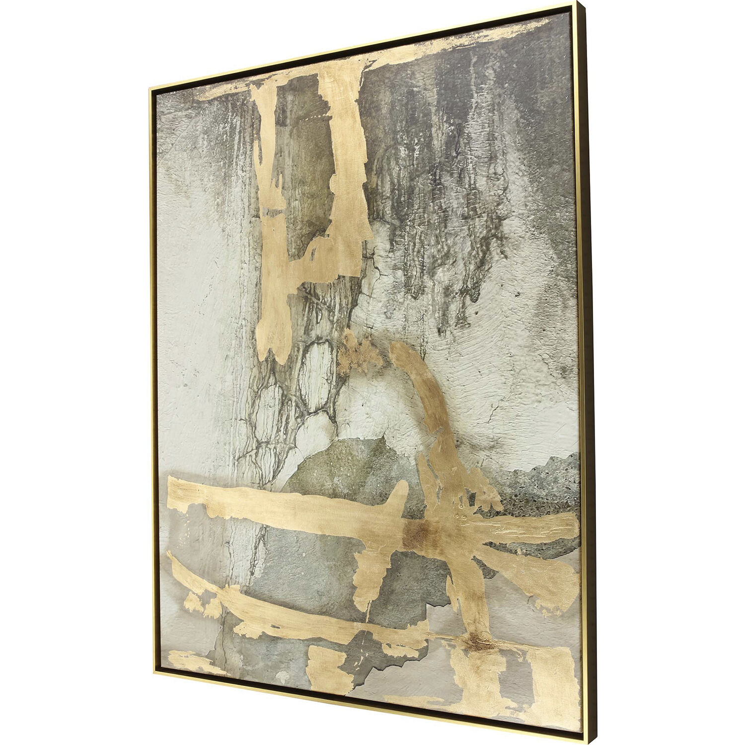 Metallic Underground Brown and Metallic and Beige and Neutral Canvas, The Studio