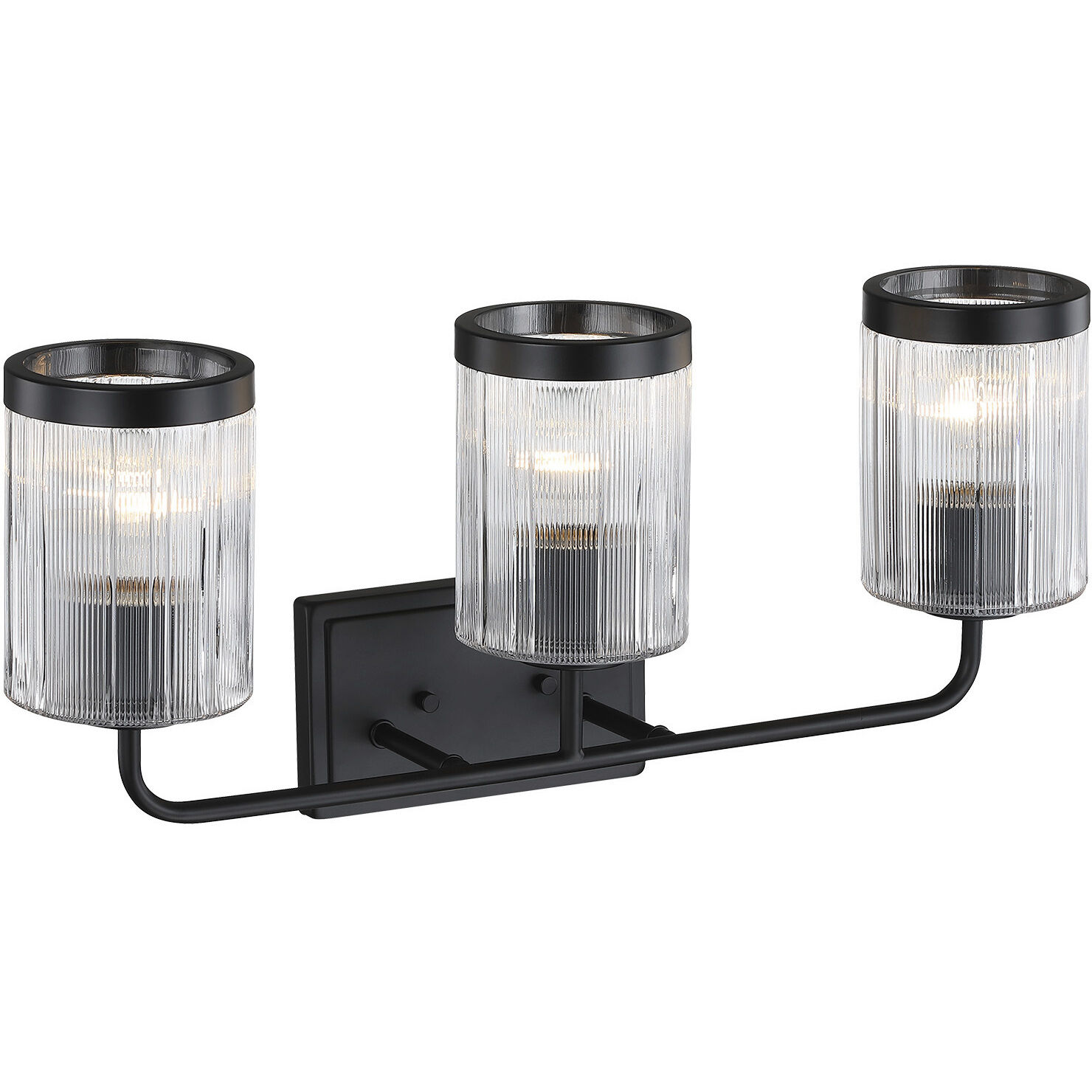 Aspen LED 24 inch Matte Black Vanity Wall Light