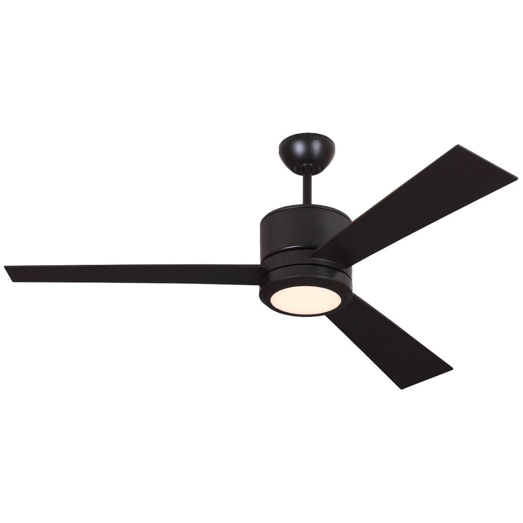 Vision 52 52 inch Oil Rubbed Bronze with Roman Bronze Blades Ceiling Fan