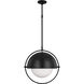 TOB by Thomas O'Brien Bacall 1 Light 19.5 inch Aged Iron Pendant Ceiling Light