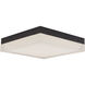IceCube LED 9 inch Black Flush Mount Ceiling Light