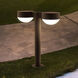 Reals 12V 20 watt Textured Bronze Bollard