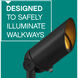 Lumacore Hardy Island 12v 3 watt Brass Satin Black Landscape Spot Light
