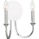 Stone Canyon Sconce Wall Light in Chrome