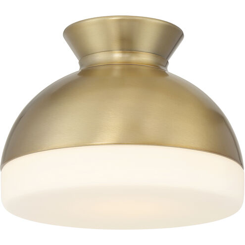 Gidget 1 Light 10.25 inch Vibrant Gold Flush Mount Ceiling Light