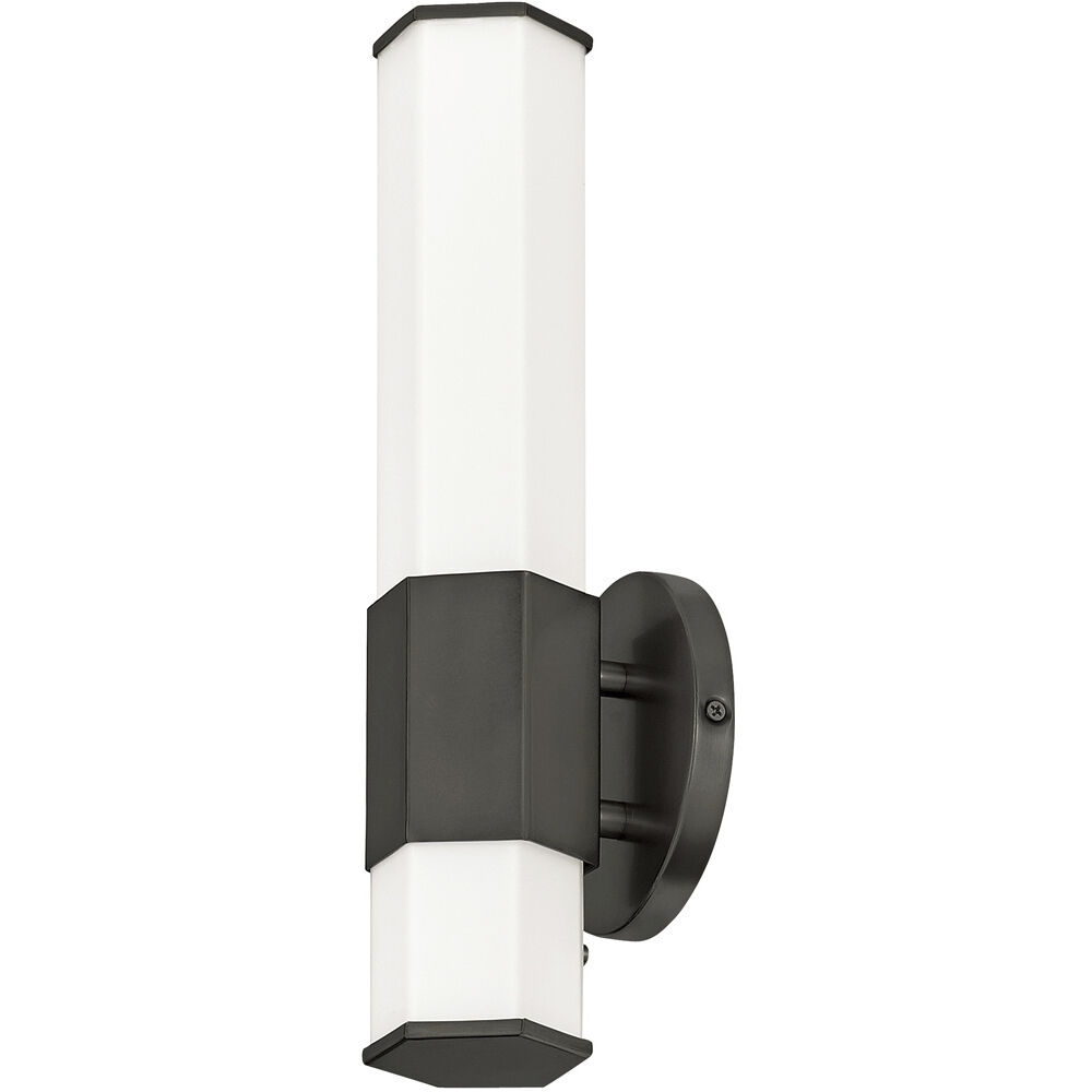 Facet LED 5 inch Black Oxide Bath Light Wall Light