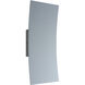 Sadie LED 12 inch Textured Grey Outdoor Wall Sconce