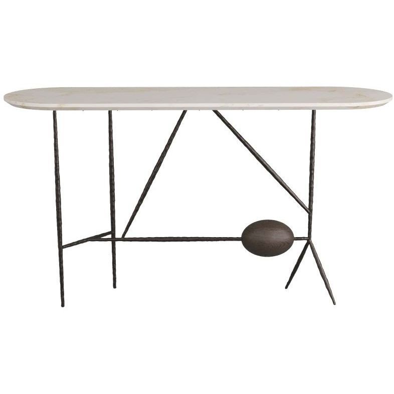 Stewart White Console Table