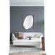 Poppy 40.2 X 29.9 inch Black/Gold Wall Mirror