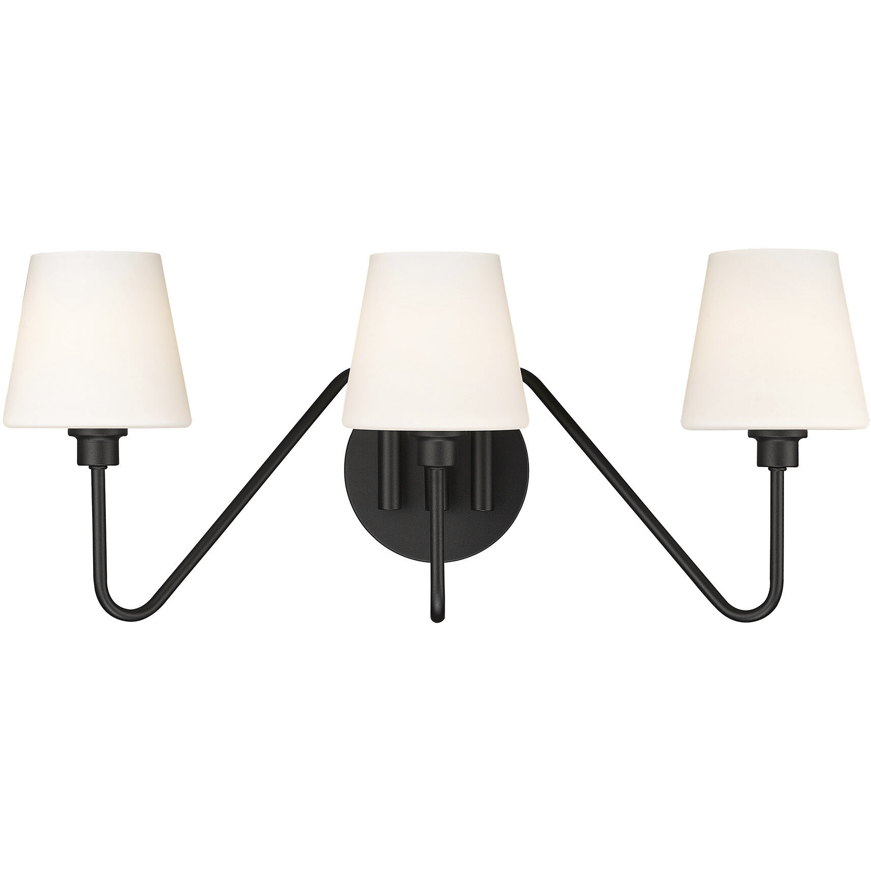 Yep Kennedy Vanity Wall Light in Natural Black