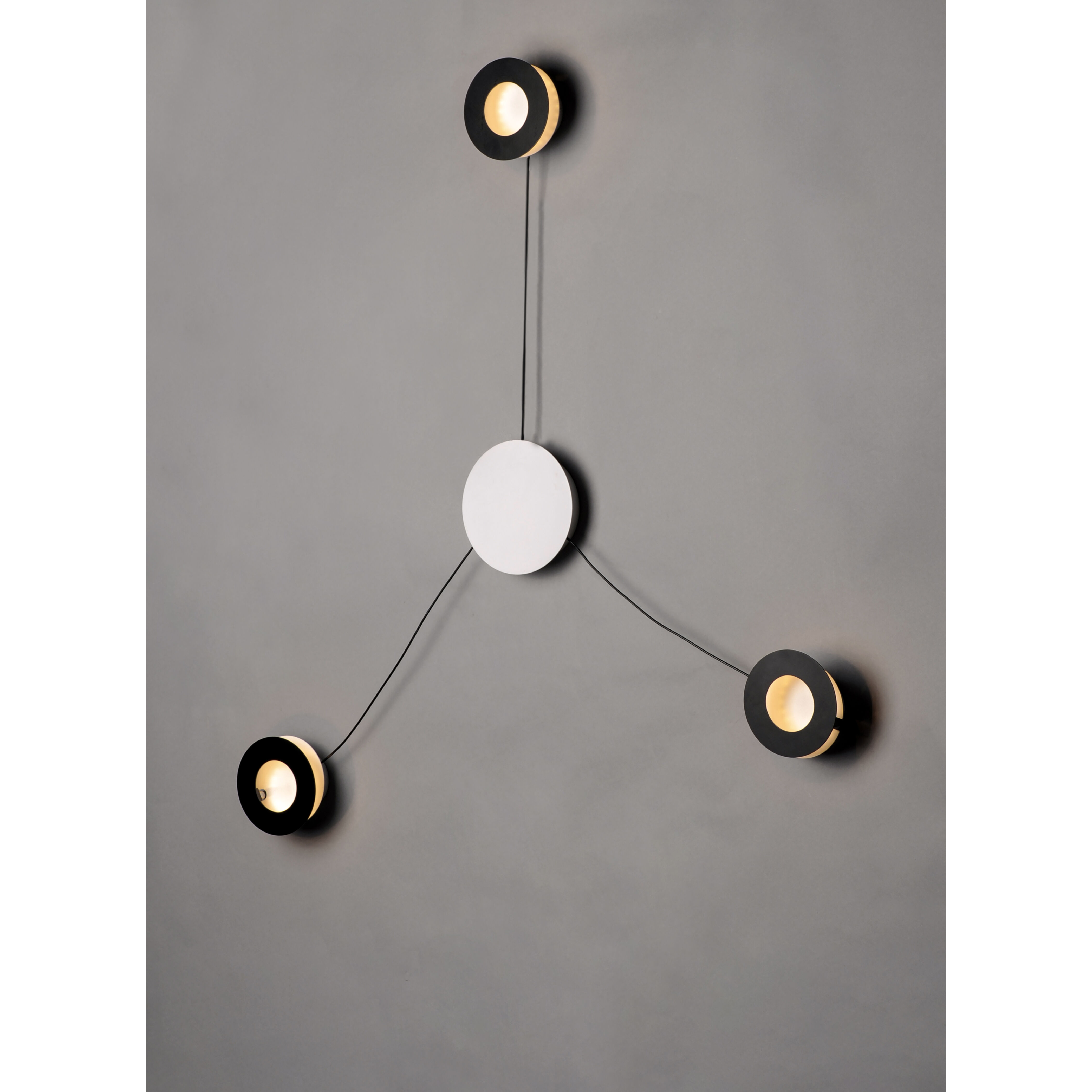 Orbital LED 29 inch Black and White ADA Wall Sconce Wall Light