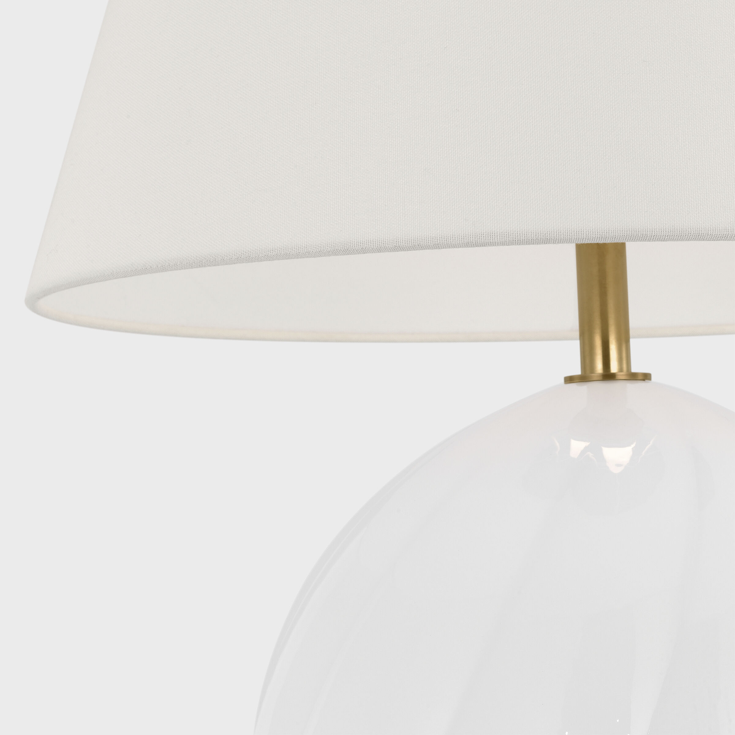 Julie Neill Talia 29.25 inch 5.00 watt White Glass Cordless Table Lamp Portable Light, Medium