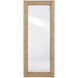 Vilmar 74 X 30 inch Natural/Mirror Floor Mirror